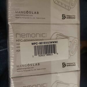 Nemonic 3 Rolls Printable Sticker Paper for Label Printer MIP-001LW (White)